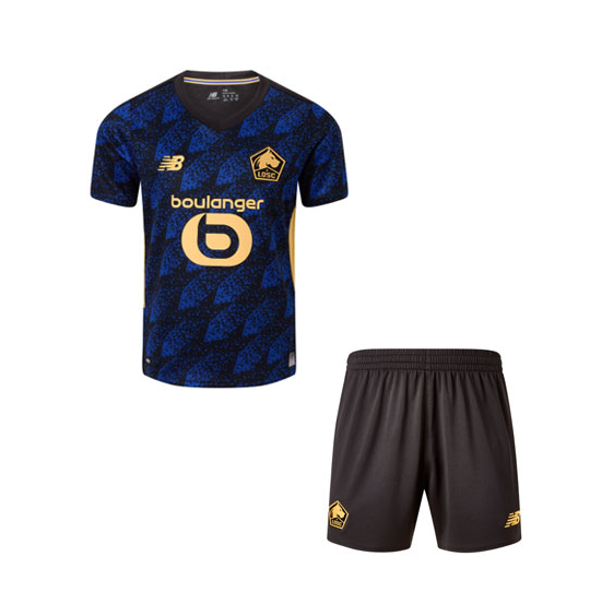 2025-26 Lille OSC Third Kids Soccer Kits Shirt with Shorts